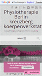 Mobile Screenshot of koerperwerkstatt-kreuzberg.de